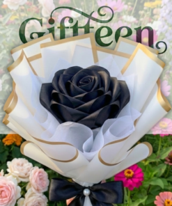 1 Pc Satin Fabric Flower Bouquet