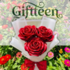 3 Pcs Satin Fabric Flower Bouquet